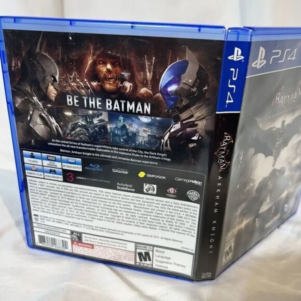 PS4 Batman: Arkham Knight (Sony PlayStation 4 PS4,‎ 2015)